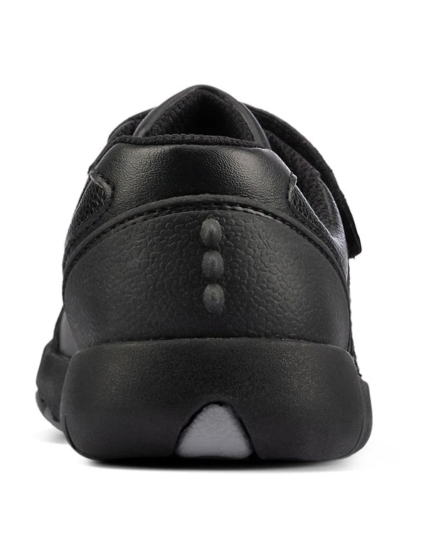 CLARKS Kids' Leather Riptape School Shoes (Kid Size 10-2.5) 5 CLARKS Kids' Leather Riptape School Shoes (Kid Size 10-2.5) - Image 3