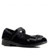 CLARKS Kids' Leather Riptape Bow Mary Jane Shoes (Kid Size 10-2.5) -Outlet The Tidy Tots Store SD 01 T94 3103P Y1 X EC 0