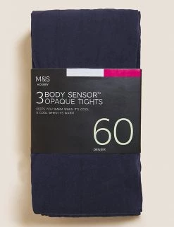 M&S Collection 3pk 60 Denier Body Sensor™ Tights -Outlet The Tidy Tots Store SD 02 T60 2209 F0 X EC 0