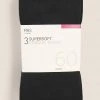 M&S Collection 3pk 60 Denier Supersoft Opaque Tights -Outlet The Tidy Tots Store SD 02 T60 2250 Y0 X EC 0