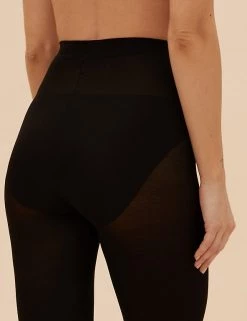 M&S Collection 2pk 80 Denier Supersoft Opaque Tights -Outlet The Tidy Tots Store SD 02 T60 2280A Y0 X EC 1