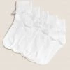 M&S Collection 5pk Of Frill Ankle Socks -Outlet The Tidy Tots Store SD 04 T64 6873G Z0 X EC 0
