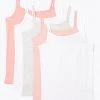 M&S Collection Underwear 5 Pack Cotton Spotted Camisole Vests (2-16 Yrs) -Outlet The Tidy Tots Store SD 04 T71 1204V PG X EC 0