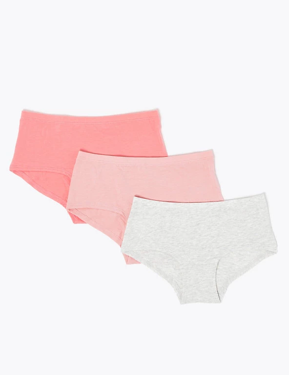 M&S Collection Underwear 10pk Spotted Shorts (2-16 Yrs) 4 M&S Collection Underwear 10pk Spotted Shorts (2-16 Yrs) - Image 2