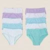 M&S Collection Underwear 10pk Pure Cotton Knickers (2-16 Yrs) -Outlet The Tidy Tots Store SD 04 T71 1216V KQ X EC 0