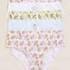 M&S Collection Underwear 5pk Pure Cotton Disney Princess™ Knickers (2-12 Yrs) -Outlet The Tidy Tots Store SD 04 T71 1831D ZZ X EC 0