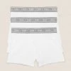 M&S Collection Underwear 3pk Cotton Rich With Stretch Plain Trunks (6-16 Yrs) -Outlet The Tidy Tots Store SD 04 T71 2584A Z0 X EC 0