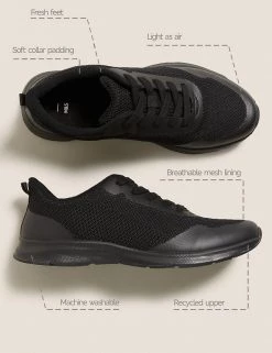 Light As Air™ Footwear Kids' Freshfeet™ Trainers (13 Small - 6 Large) -Outlet The Tidy Tots Store SD 04 T72 4494L Y0 X EC 90