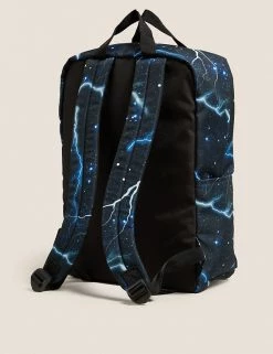 M&S Collection Accessories Kids' Water Repellent Lightning Backpack -Outlet The Tidy Tots Store SD 04 T72 6136F Y0 X EC 1