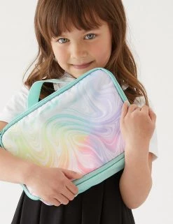 M&S Collection Lunchboxes Kids' Marble Print Lunch Box -Outlet The Tidy Tots Store SD 04 T72 7020B ZZ X EC 1