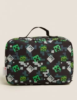 M&S Collection Lunchboxes Kids' Minecraft™ Lunch Box -Outlet The Tidy Tots Store SD 04 T72 7025F Y0 X EC 3