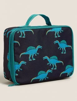 M&S Collection Lunchboxes Kids' Dinosaur Print Lunch Box -Outlet The Tidy Tots Store SD 04 T72 7026J F0 X EC 2