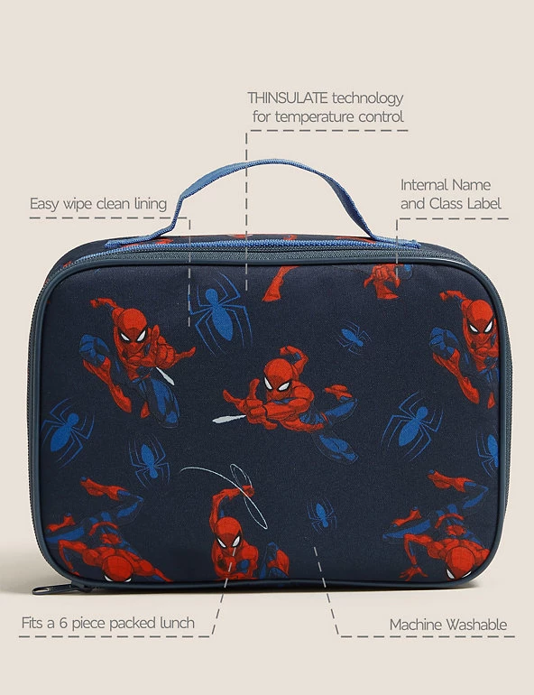 M&S Collection Lunchboxes Kids' Spider-Man™ Lunch Box 4 M&S Collection Lunchboxes Kids' Spider-Man™ Lunch Box - Image 2