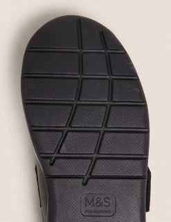 M&S Collection Kids' Leather Riptape Football School Shoes (8 Small - 1 Large) -Outlet The Tidy Tots Store SD 04 T72 8556B Y0 X EC 3