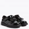 M&S Collection Kids’ Leather T-Bar School Shoes (8 Small - 1 Large) -Outlet The Tidy Tots Store SD 04 T72 8647B Y0 X EC 0