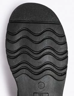 M&S Collection Kids’ Leather T-Bar School Shoes (8 Small - 1 Large) -Outlet The Tidy Tots Store SD 04 T72 8647B Y0 X EC 3