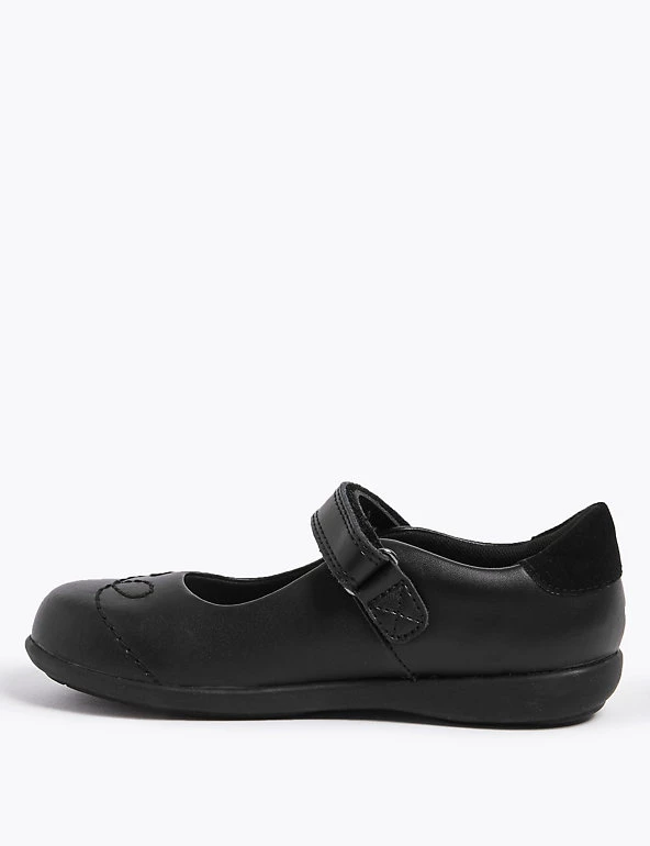 M&S Collection Kids’ Leather Flashing Light School Shoes (8 Small -1 Large) 5 M&S Collection Kids’ Leather Flashing Light School Shoes (8 Small -1 Large) - Image 3