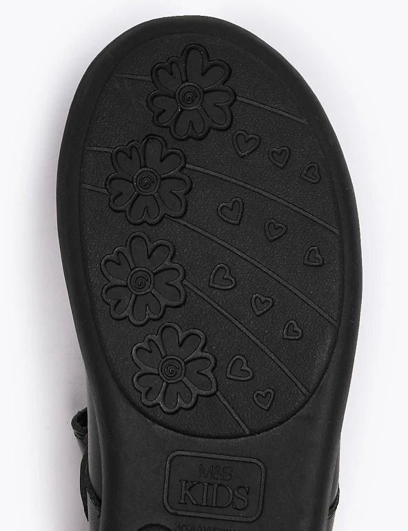 M&S Collection Kids’ Leather Flashing Light School Shoes (8 Small -1 Large) 7 M&S Collection Kids’ Leather Flashing Light School Shoes (8 Small -1 Large) - Image 5