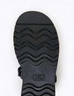 M&S Collection Kids' Leather Mary Jane Cat School Shoes (8 Small - 1 Large) -Outlet The Tidy Tots Store SD 04 T72 8662B Y0 X EC 3