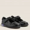 M&S Collection Footwear Kids' Leather Flashing Light School Shoes (8 Small - 1 Large) -Outlet The Tidy Tots Store SD 04 T72 8664B Y0 X EC 0