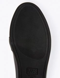 M&S Collection Shoes Kids Patent Leather Slip On Loafers (13 Small - 7 Large) -Outlet The Tidy Tots Store SD 04 T72 8751B Y0 X EC 3