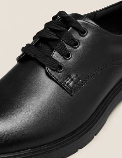 M&S Collection Kid’s Leather Freshfeet™ School Shoes (13 Small - 9 Large) -Outlet The Tidy Tots Store SD 04 T72 8769B Y0 X EC 2