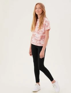 M&S Collection Cotton Rich Leggings With Stretch (2-16 Yrs) -Outlet The Tidy Tots Store SD 04 T74 3126V Y0 X EC 1