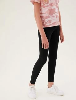 M&S Collection Cotton Rich Leggings With Stretch (2-16 Yrs) -Outlet The Tidy Tots Store SD 04 T74 3126V Y0 X EC 2