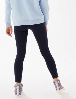 M&S Collection Cotton Rich Leggings With Stretch (2-16 Yrs) -Outlet The Tidy Tots Store SD 04 T74 3199V F0 X EC 3