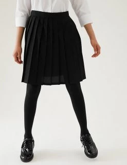 M&S Collection Skirts Girls' Easy Dressing Pull On School Skirt (2-16 Yrs) -Outlet The Tidy Tots Store SD 04 T76 0113 Y0 X EC 1