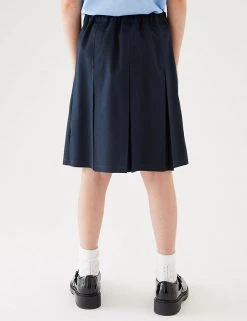 M&S Collection Skirts Girls' Permanent Pleats School Skirt (2-16 Yrs) -Outlet The Tidy Tots Store SD 04 T76 0132 F0 X EC 2