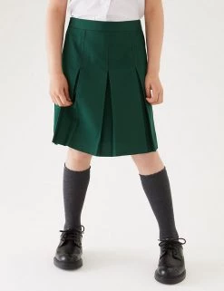 M&S Collection Skirts Girls' Permanent Pleats School Skirt (2-16 Yrs) -Outlet The Tidy Tots Store SD 04 T76 0132 J0 X EC 1