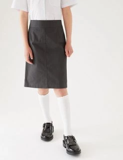 M&S Collection Skirts Girls' Pure Cotton Skin Kind™ School Skirt (2-18 Yrs) -Outlet The Tidy Tots Store SD 04 T76 0310S T0 X EC 1
