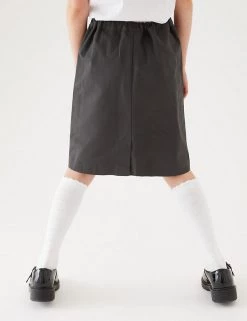 M&S Collection Skirts Girls' Pure Cotton Skin Kind™ School Skirt (2-18 Yrs) -Outlet The Tidy Tots Store SD 04 T76 0310S T0 X EC 2