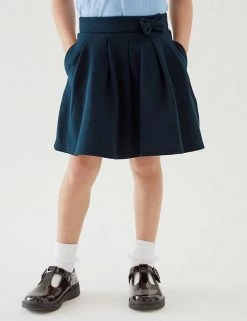 M&S Collection Skirts Girls' Cotton Pleated School Skirt (2-14 Yrs) 14 M&S Collection Skirts Girls' Cotton Pleated School Skirt (2-14 Yrs) -Outlet The Tidy Tots Store SD 04 T76 0321 F0 X EC 1