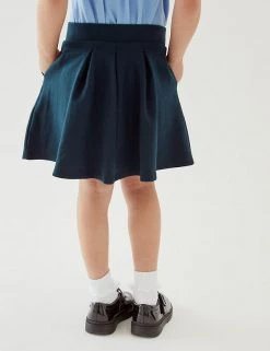 M&S Collection Skirts Girls' Cotton Pleated School Skirt (2-14 Yrs) 15 M&S Collection Skirts Girls' Cotton Pleated School Skirt (2-14 Yrs) -Outlet The Tidy Tots Store SD 04 T76 0321 F0 X EC 2