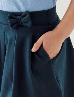 M&S Collection Skirts Girls' Cotton Pleated School Skirt (2-14 Yrs) 16 M&S Collection Skirts Girls' Cotton Pleated School Skirt (2-14 Yrs) -Outlet The Tidy Tots Store SD 04 T76 0321 F0 X EC 3