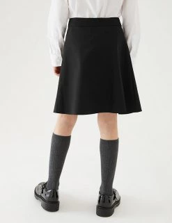 M&S Collection 2pk Girls' Regular Fit School Skater Skirts (2-18 Yrs) -Outlet The Tidy Tots Store SD 04 T76 0324 Y0 X EC 2