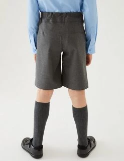 M&S Collection Girls' Regular Fit School Shorts (2-16 Yrs) -Outlet The Tidy Tots Store SD 04 T76 1231 T0 X EC 2