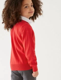 M&S Collection Cardigans 2pk Girls' Pure Cotton School Cardigan (3-18 Yrs) 53 M&S Collection Cardigans 2pk Girls' Pure Cotton School Cardigan (3-18 Yrs) -Outlet The Tidy Tots Store SD 04 T76 1371 B0 X EC 2