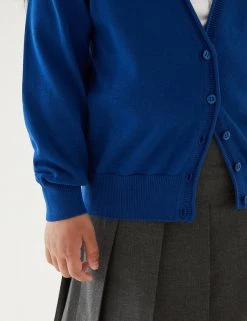 M&S Collection Cardigans 2pk Girls' Pure Cotton School Cardigan (3-18 Yrs) 60 M&S Collection Cardigans 2pk Girls' Pure Cotton School Cardigan (3-18 Yrs) -Outlet The Tidy Tots Store SD 04 T76 1371 E0 X EC 1