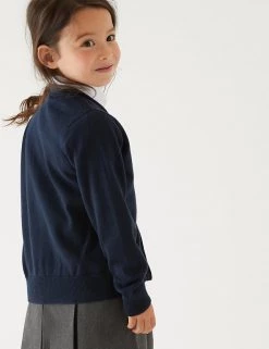 M&S Collection Cardigans 2pk Girls' Pure Cotton School Cardigan (3-18 Yrs) 37 M&S Collection Cardigans 2pk Girls' Pure Cotton School Cardigan (3-18 Yrs) -Outlet The Tidy Tots Store SD 04 T76 1371 F0 X EC 2