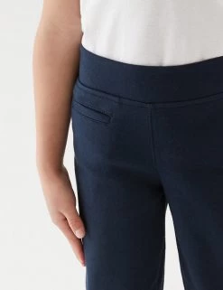 M&S Collection Girls' Slim Leg Knitted School Trousers (2-18 Yrs) -Outlet The Tidy Tots Store SD 04 T76 1421 F0 X EC 1