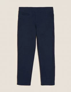 M&S Collection Girls' Slim Leg Knitted School Trousers (2-18 Yrs) -Outlet The Tidy Tots Store SD 04 T76 1421 F0 X EC 90