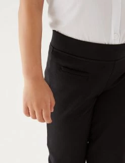 M&S Collection Girls' Slim Leg Knitted School Trousers (2-18 Yrs) -Outlet The Tidy Tots Store SD 04 T76 1421 Y0 X EC 3