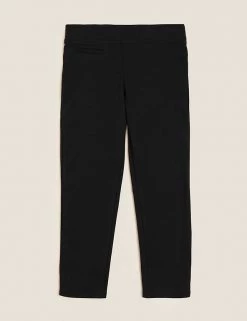 M&S Collection Girls' Slim Leg Knitted School Trousers (2-18 Yrs) -Outlet The Tidy Tots Store SD 04 T76 1421 Y0 X EC 90