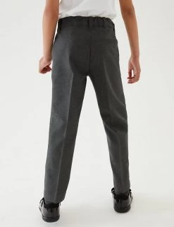 M&S Collection 2pk Girls' Slim Leg School Trousers (2-18 Yrs) -Outlet The Tidy Tots Store SD 04 T76 1425 T0 X EC 2