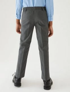 M&S Collection 2pk Girls' Easy Dressing Slim Leg School Trousers (3-18 Yrs) -Outlet The Tidy Tots Store SD 04 T76 1427 T0 X EC 2