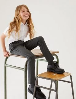 M&S Collection Girls' Skinny Leg Belted School Trousers (2-18 Yrs) 23 M&S Collection Girls' Skinny Leg Belted School Trousers (2-18 Yrs) -Outlet The Tidy Tots Store SD 04 T76 1428 T0 X EC 0