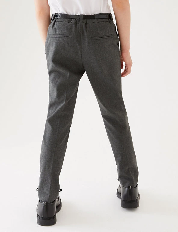 M&S Collection Girls' Skinny Leg Belted School Trousers (2-18 Yrs) 13 M&S Collection Girls' Skinny Leg Belted School Trousers (2-18 Yrs) - Image 11